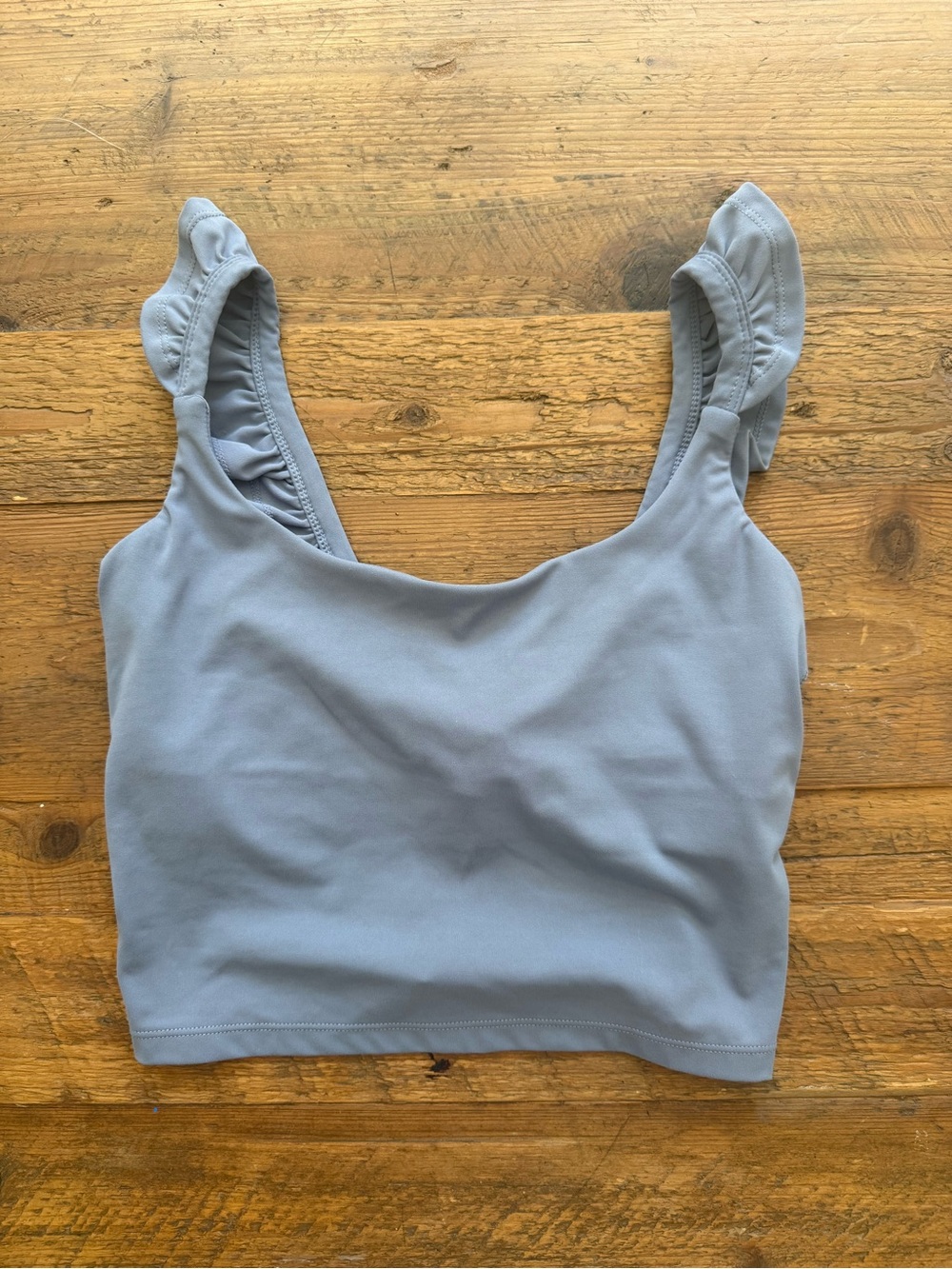 Blogilates Ruffle Strap Crop Bralette